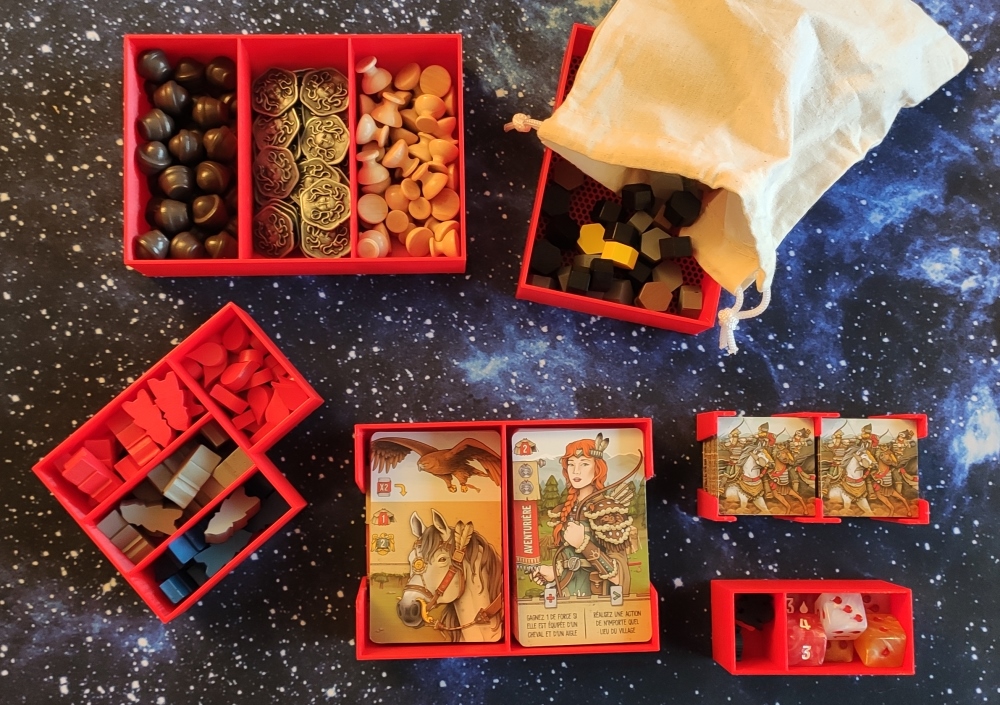 Hộp đựng / Khay chia cho Raiders of Scythia