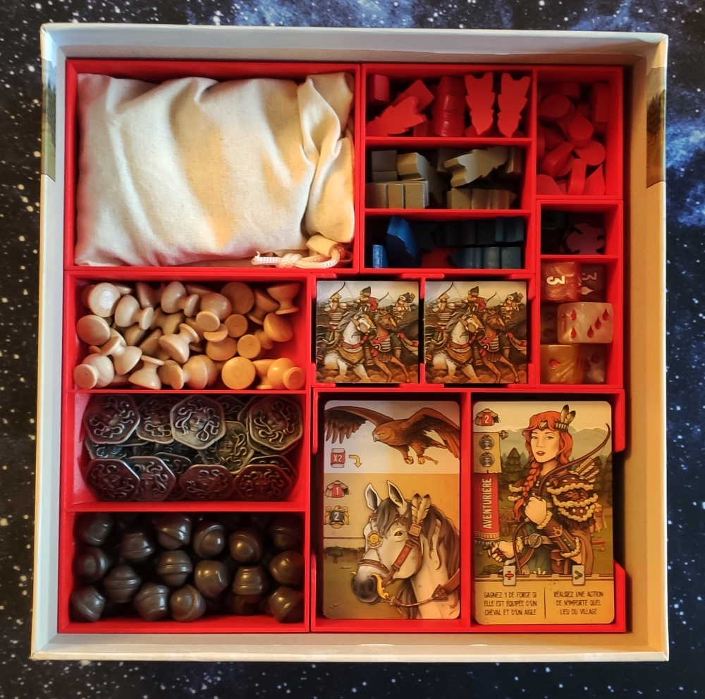 Hộp đựng / Khay chia cho Raiders of Scythia