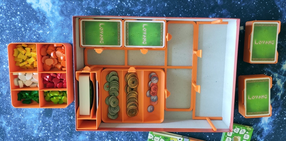 Khay Organizer / Lót Hộp Cho Game At the Gates of Loyang