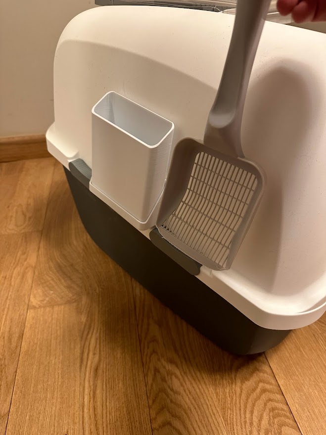 Kệ Đựng Muỗng Vệ Sinh Cho Mèo Có Thể Giặt