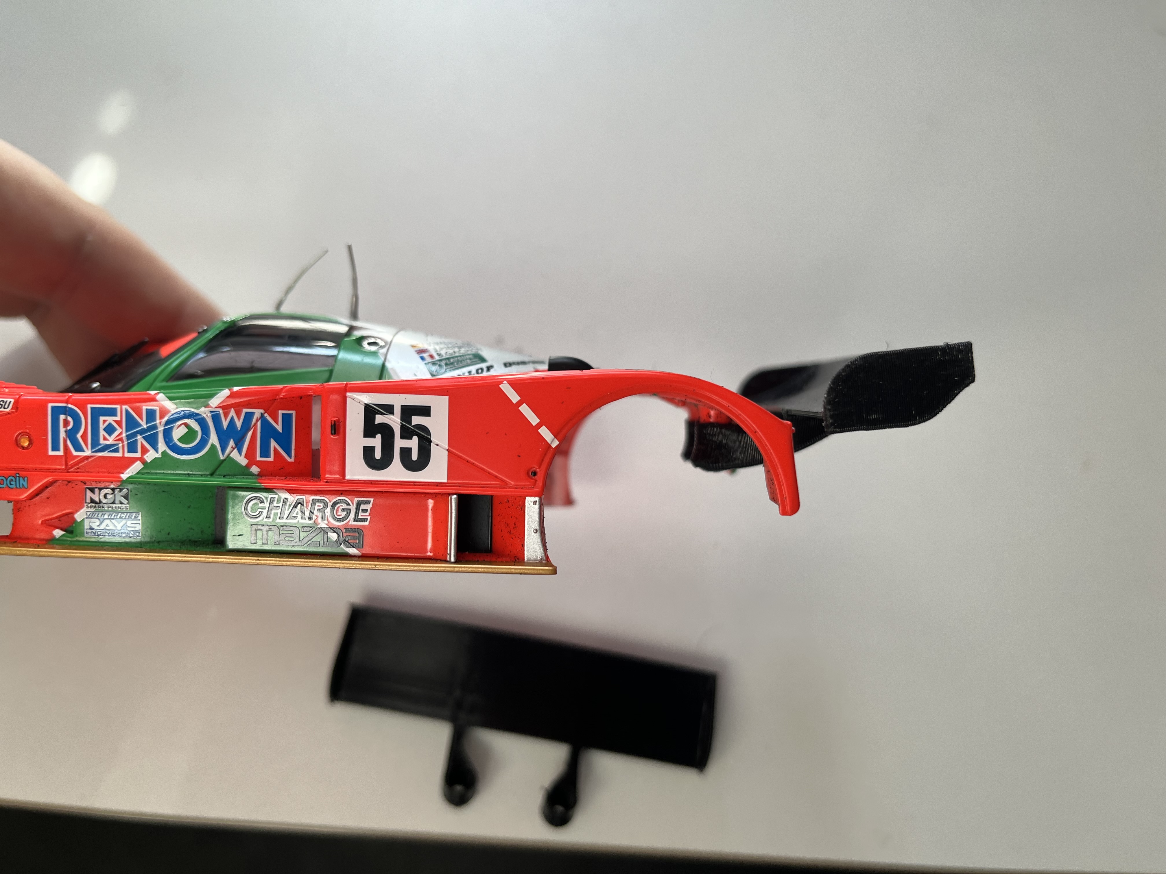 Cánh Gió Mini Z MR03 Mazda 787 "Bất Hoại"!!!!