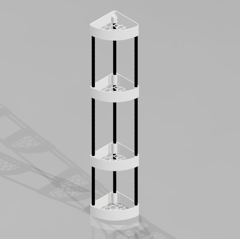 Tháp Lưu Trữ Phòng Tắm In 3D