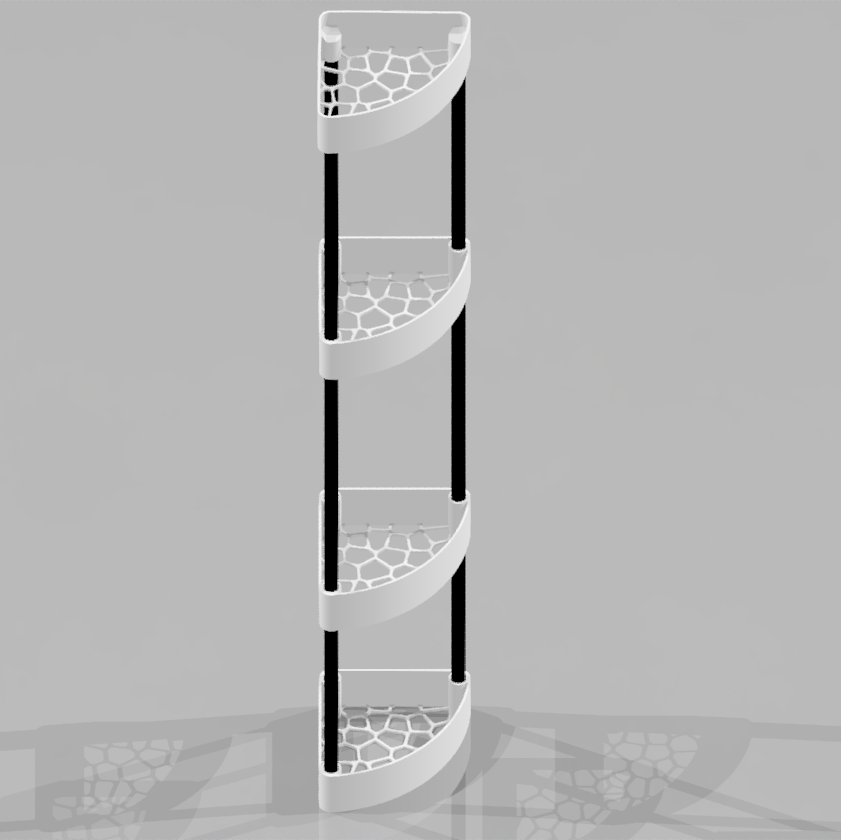 Tháp Lưu Trữ Phòng Tắm In 3D