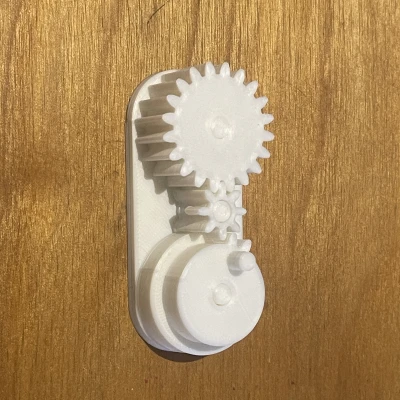 Cơ chế nguyên mẫu cho bộ đếm cơ học