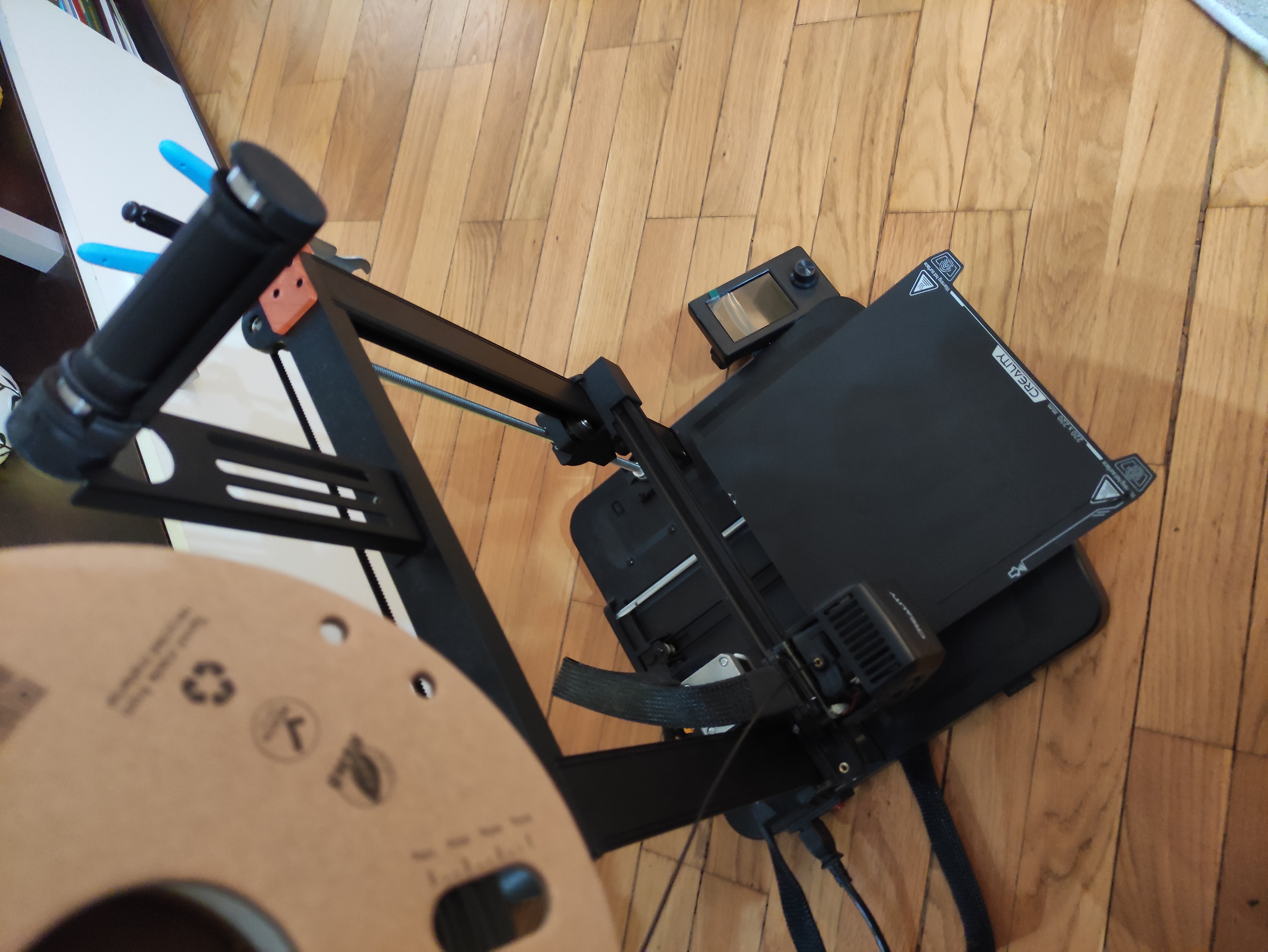 Ender 3 V3 SE - Giá đỡ cuộn dây bi 607ZZ