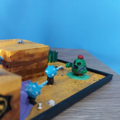 MÔ HÌNH CẬU THỦ TRONG GAME BRAWL STAR