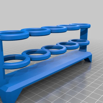 Giá Đỡ Ống Nghiệm 5 Chấu Cho Ống 20.6mm