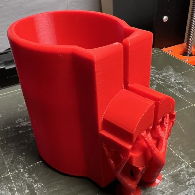 Miệng b steckdosenhalter với ít hỗ trợ