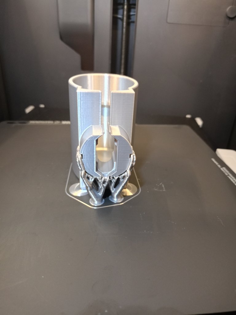 "! Cập nhật!" Người giữ ổ cắm bằng miệng