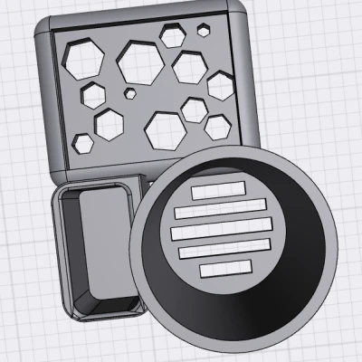 Hộp đựng đồ nhà tắm cho bàn chải, xà phòng và hơn thế nữa