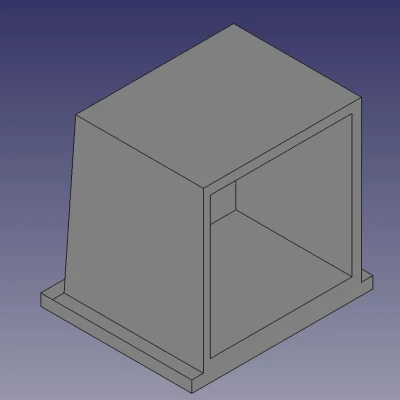 PVC Square Tube Foot \ Cover