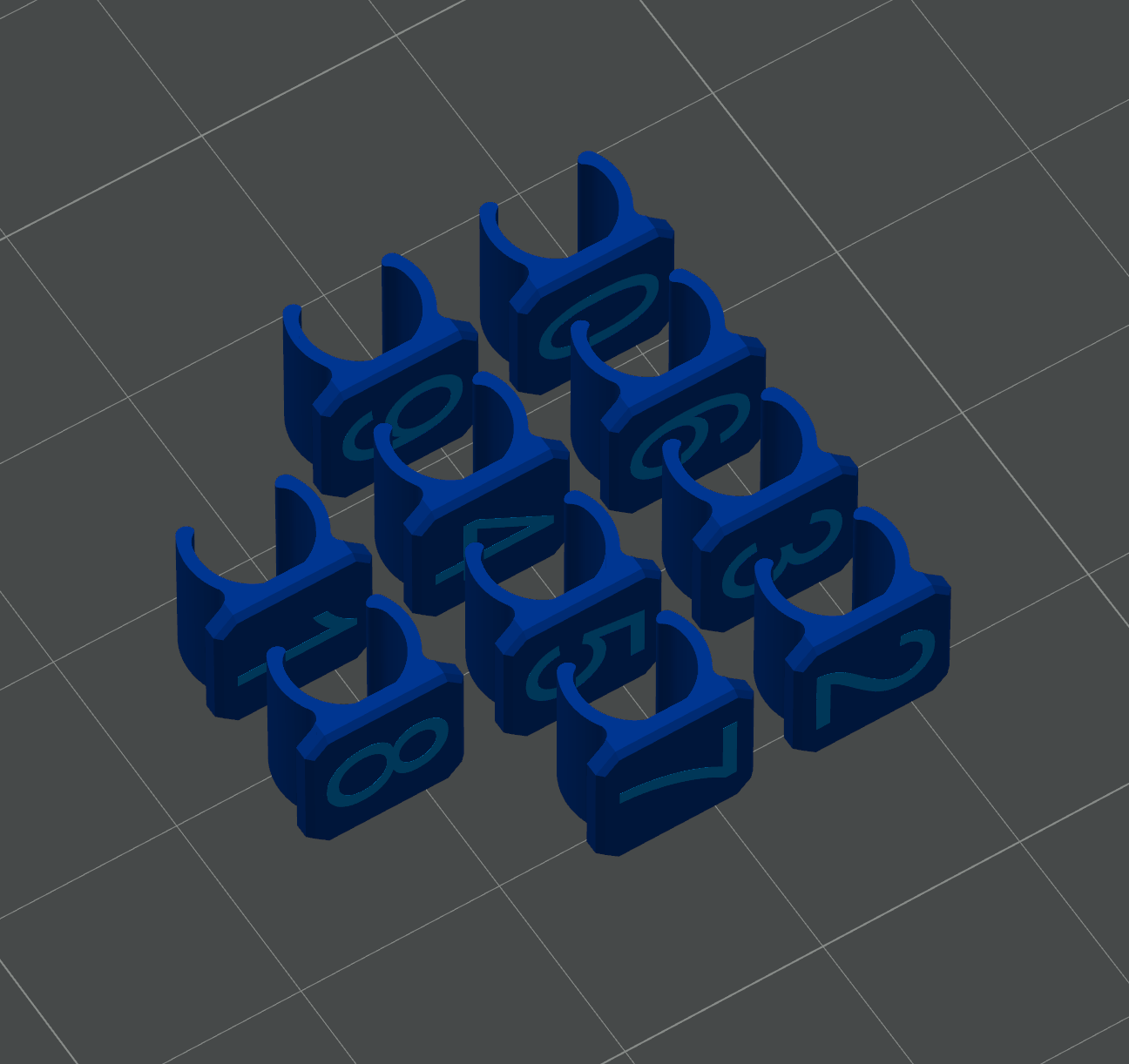 Tag được đánh số cáp mạng Ethernet