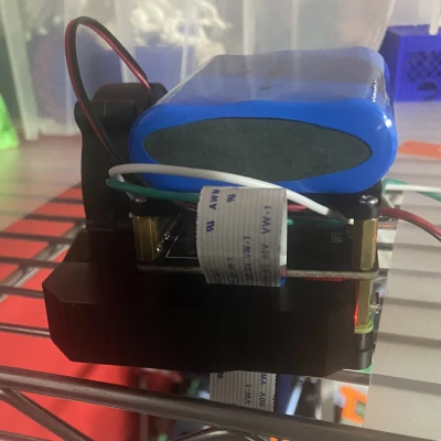 Giá đỡ quạt thổi cho Raspberry pi 3B BẢN THỬ NGHIỆM