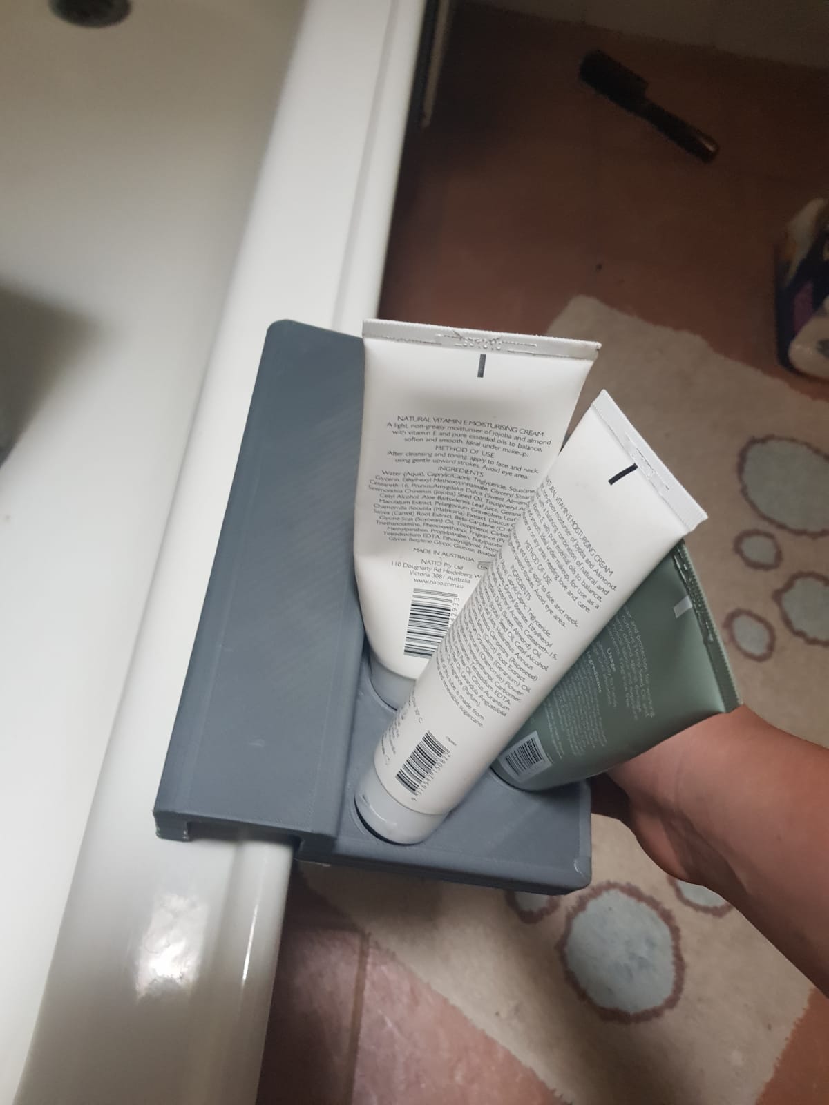 Kệ Gắn Hông Giường/Bồn Tắm Đa Năng