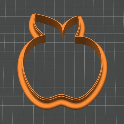 Khuôn cắt bánh quy hình quả táo