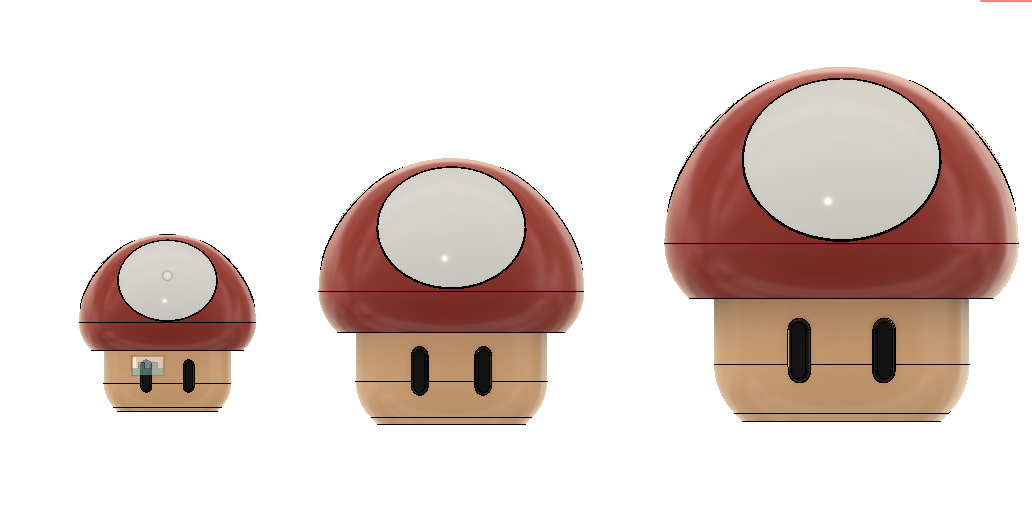 Mario Mushroom Piggy Bank
