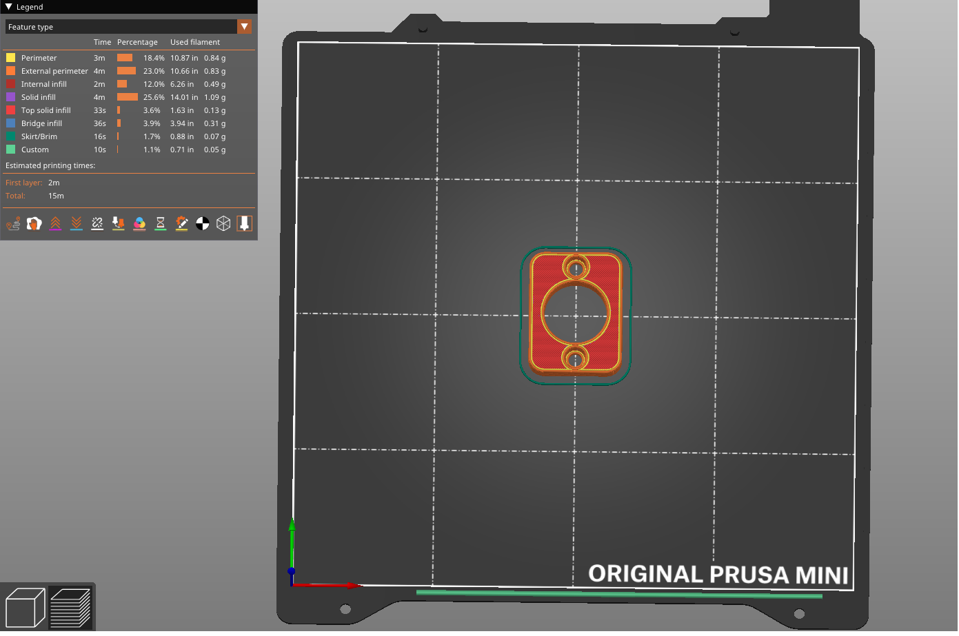 Giá đỡ nam châm 20mm cho khung nhôm 3030
