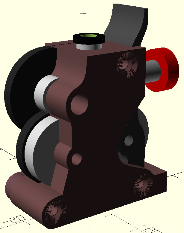 Mô hình giả lập bộ đùn HGX Lite 2.0 (răng nghiêng)