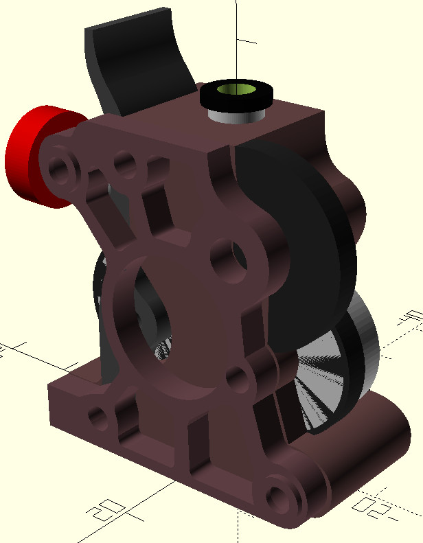 Mô hình giả lập bộ đùn HGX Lite 2.0 (răng nghiêng)