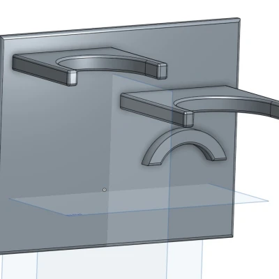 Kệ treo tường cho máy pha cà phê AeroPress