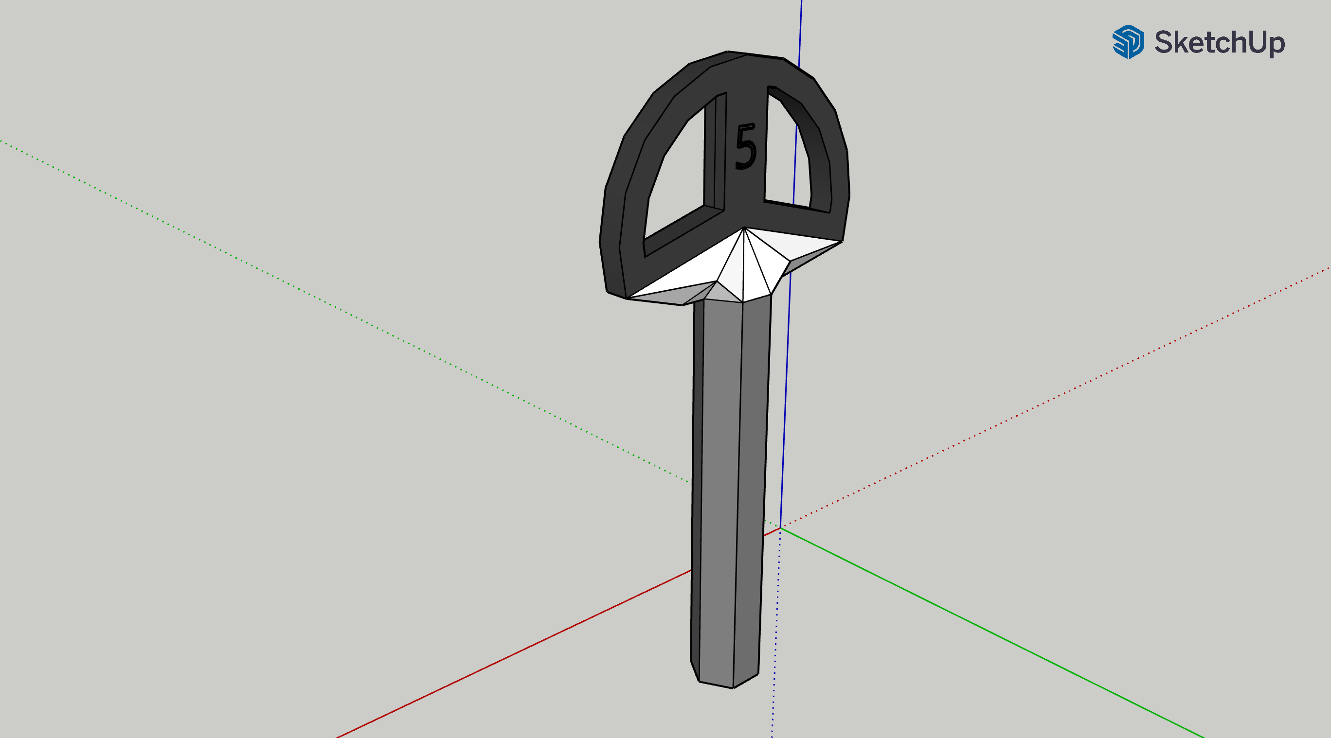 5 mm cửa khóa do khóa/cờ lê allen