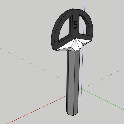 5 mm cửa khóa do khóa/cờ lê allen