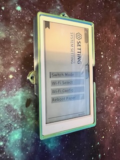 Kệ Đeo Thẻ Điện Tử M5Paper