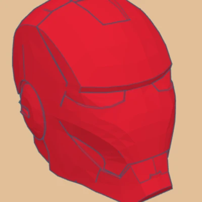 ĐẦU IRON MAN CHO DUMMY 13