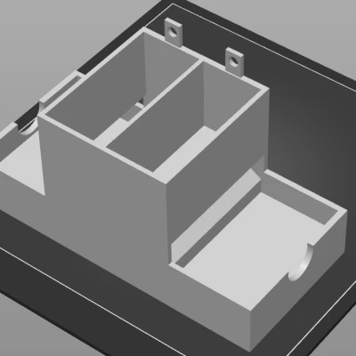 Hộp đựng tăm bông và tăm chỉ nha khoa