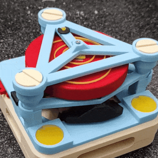 Mô Hình Fidget Máy Trốn Thoát Thụy Sĩ Để Bàn