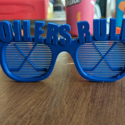 Kính In 3D Chủ Đề Oilers