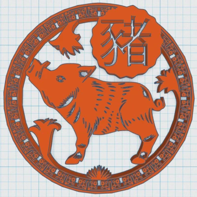 Zodiac Trung Quốc - Boar