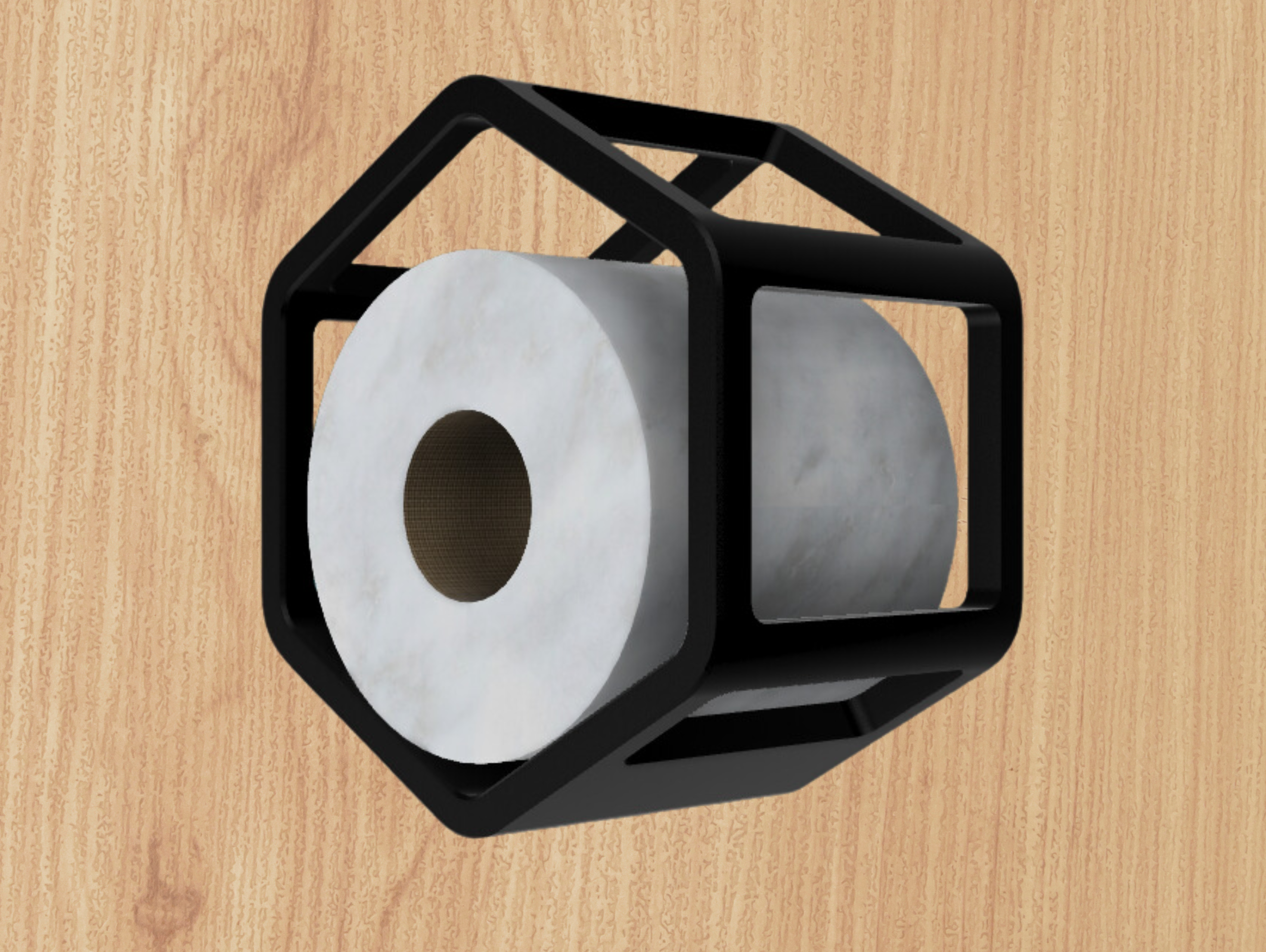 Giá Giấy Vệ Sinh Kiểu Dáng Đẹp - Không Cần Support