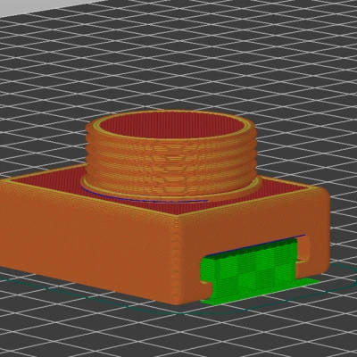 Adapter Giữ Cuộn Dây Tóc Vòng Bi - Dùng cho Elegoo Neptune 3 Pro / Plus / Max / Neptune 4