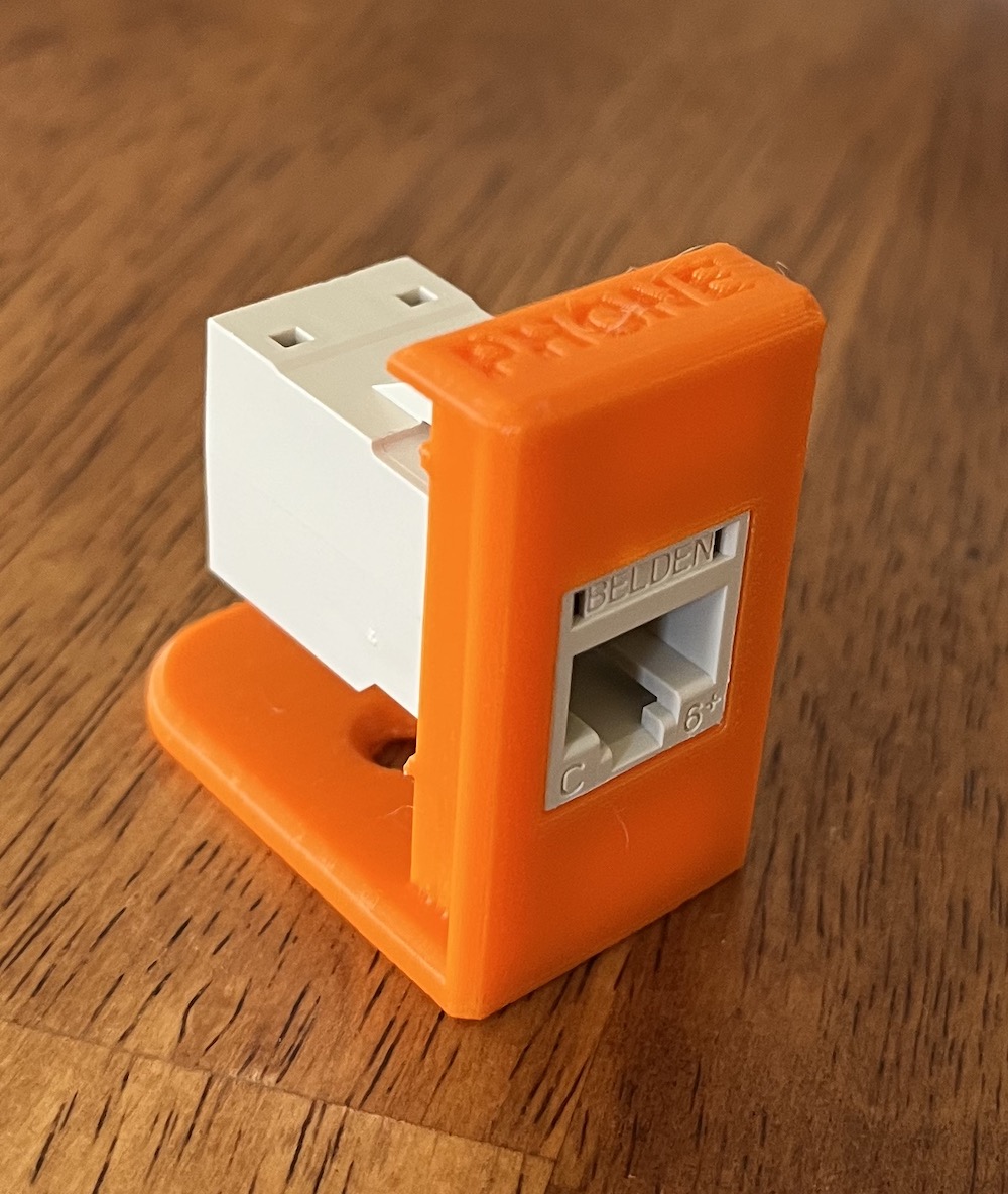 KeyConnect RJ45 Jack - Đế giữ đầu nối mạng RJ45