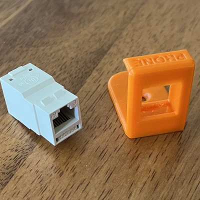 KeyConnect RJ45 Jack - Đế giữ đầu nối mạng RJ45