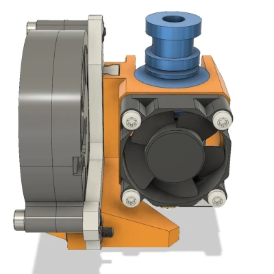 Ống dẫn khí làm mát E3D v6 tối ưu CFD có thể điều chỉnh