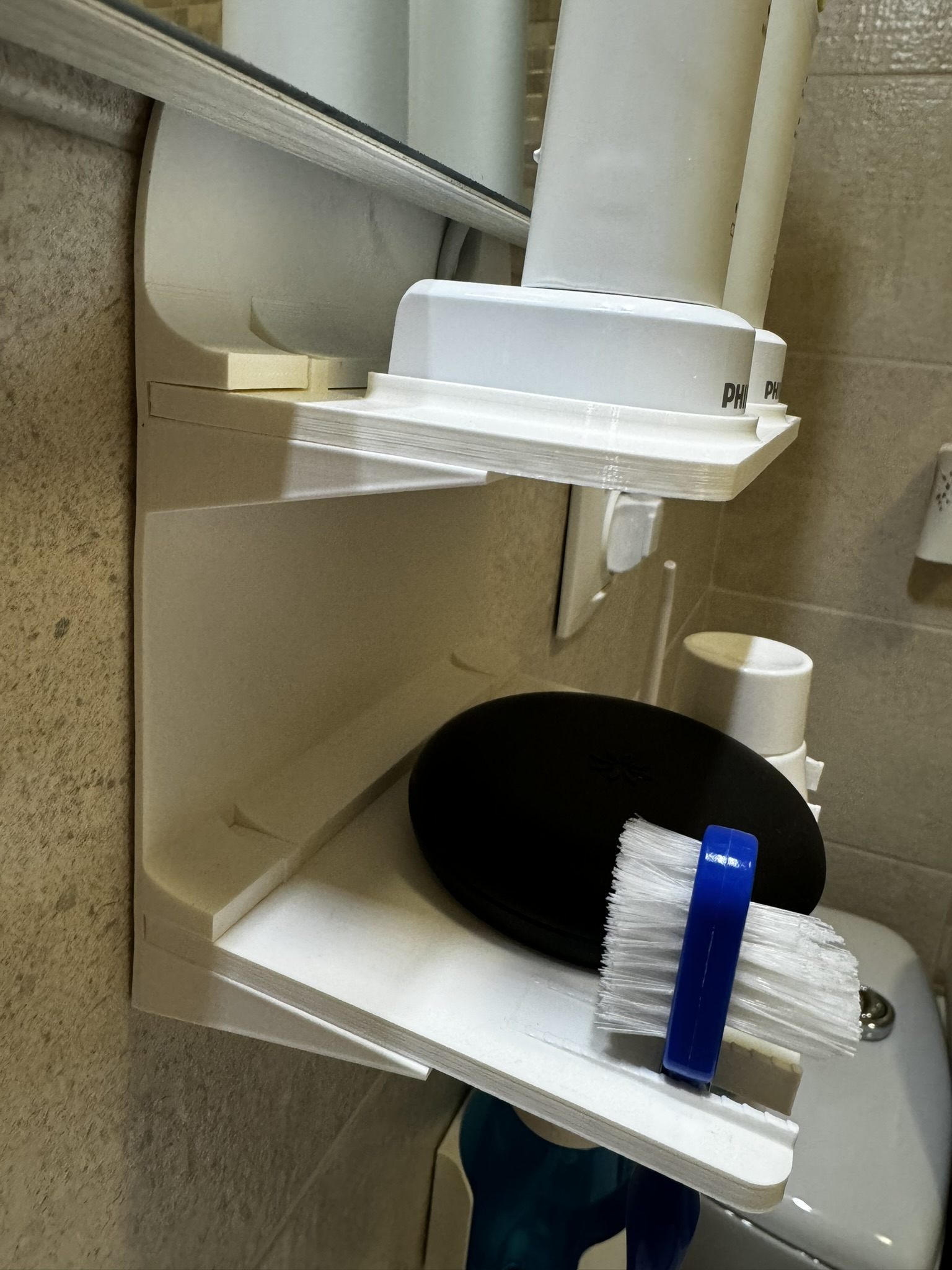 Hỗ trợ bàn chải đánh răng (với các tiện ích bổ sung)