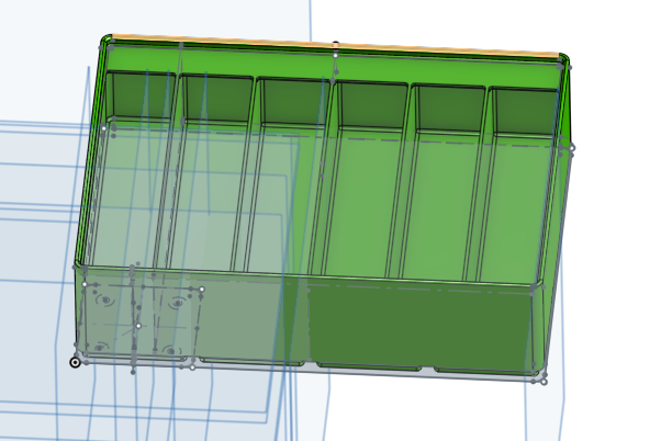 Hộp chia ngăn Gridfinity 4x3