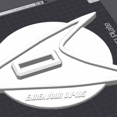 Chân đế Tàu con thoi - Phiên bản tối giản