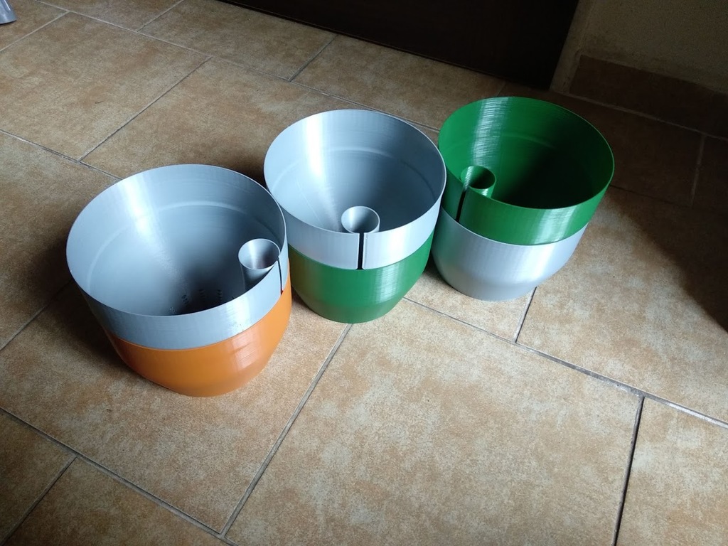 Chậu tự tưới cho chế độ "vase mode"