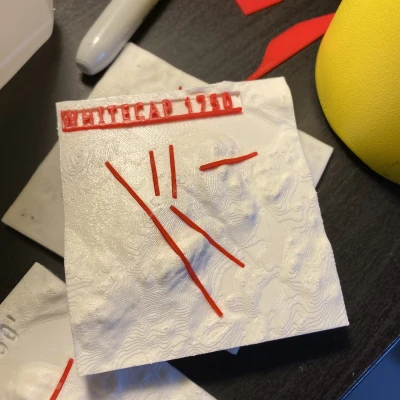 Mô Hình Đồi Trượt Tuyết Whitecap Mountain