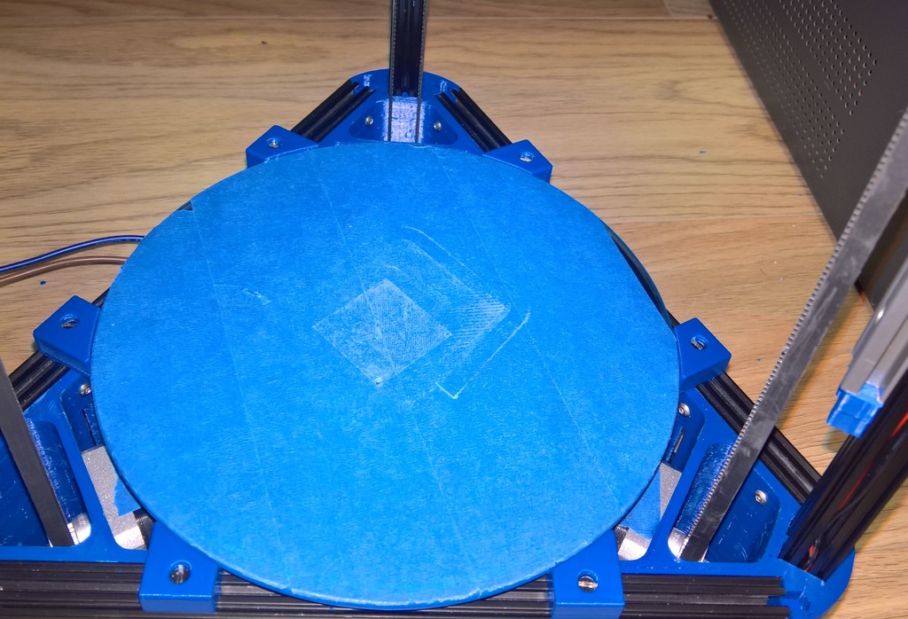 Chân đế Khay đỡ 200mm Kossel Mini