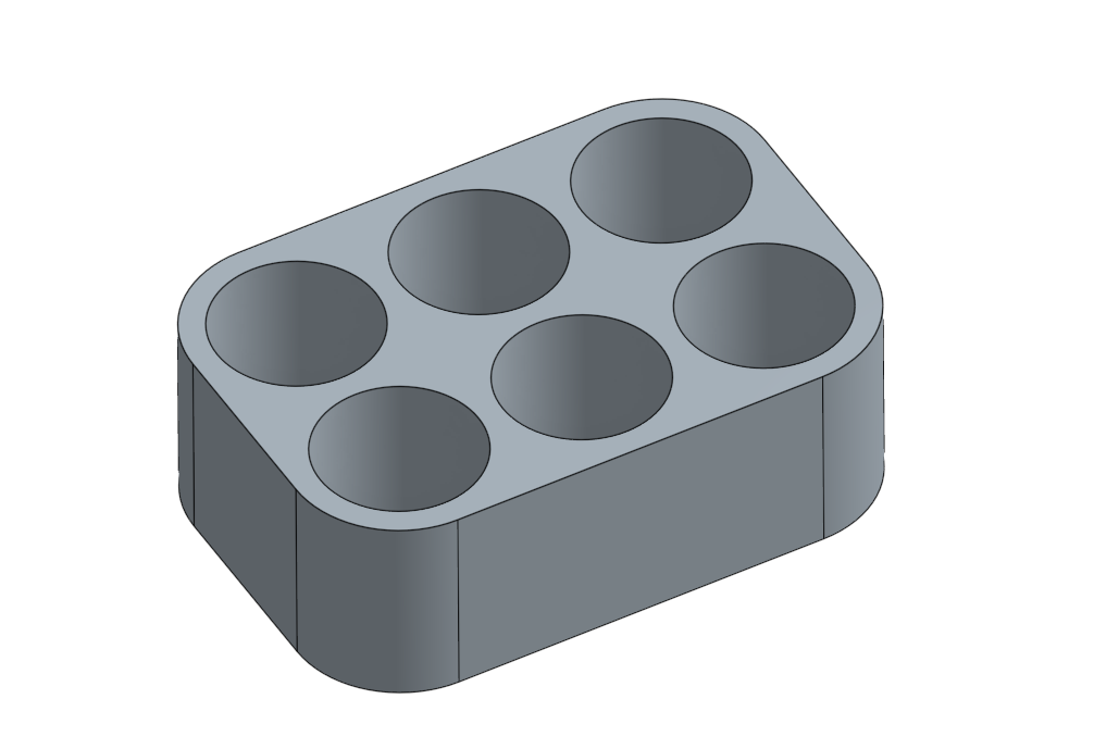 Giá Đựng 6 Chai/Lon