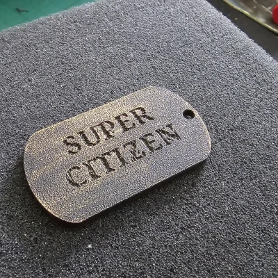 Thẻ Bài "Super Citizen" Helldivers