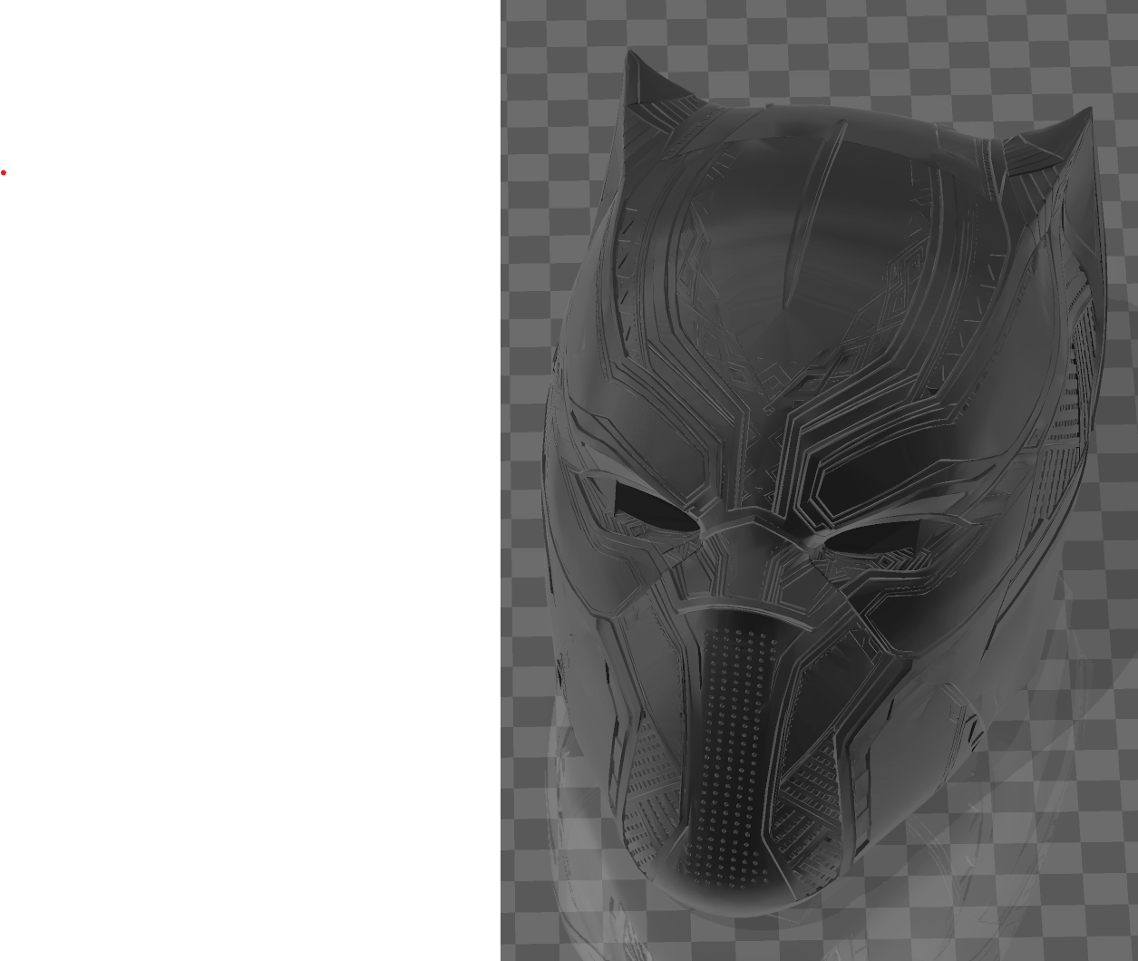 Đầu Black Panther Cho Dummy 13/Lucky 13