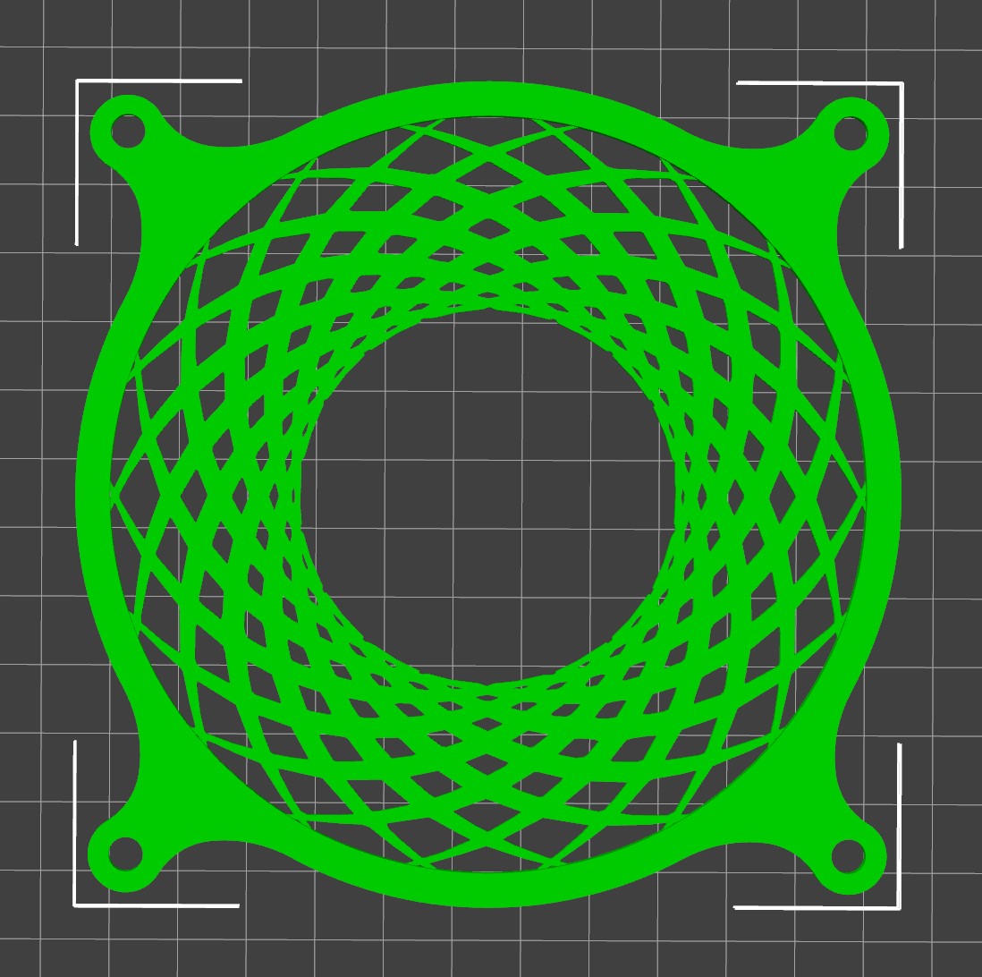 Chụp tản nhiệt trừu tượng