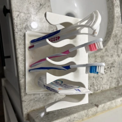 Giá đỡ bàn chải đánh răng đơn giản