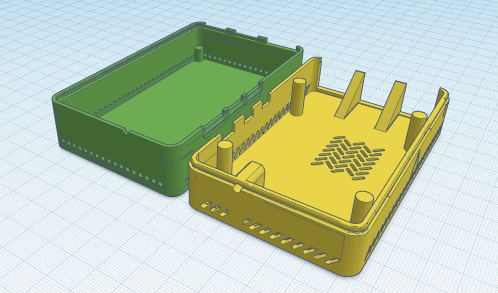 Vỏ Dưới Raspberry Pi 5 Cho Pineberry HatDrive