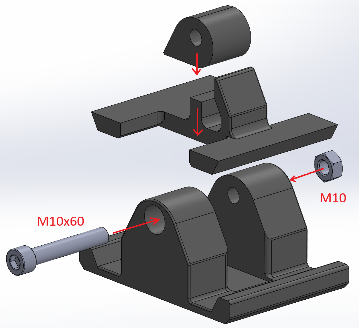 Kệ Giữ Giấy Nhám (Khóa/Mở Nhanh)